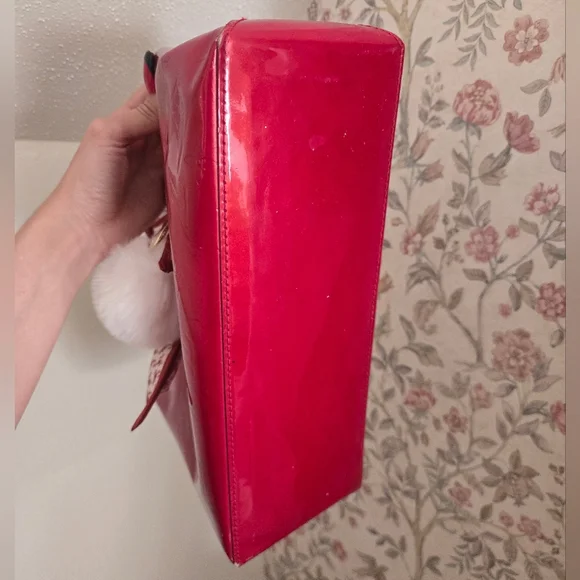 Louis Vuitton Wilshire PM in red Monogram Vernis leather ❤️ - Picture 10 of 13